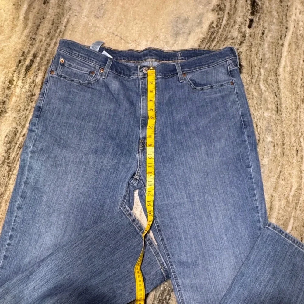Levi's 541 Athletic Taper Jeans Mens 42x32 All Seasons Tech Blue Medium Wash
